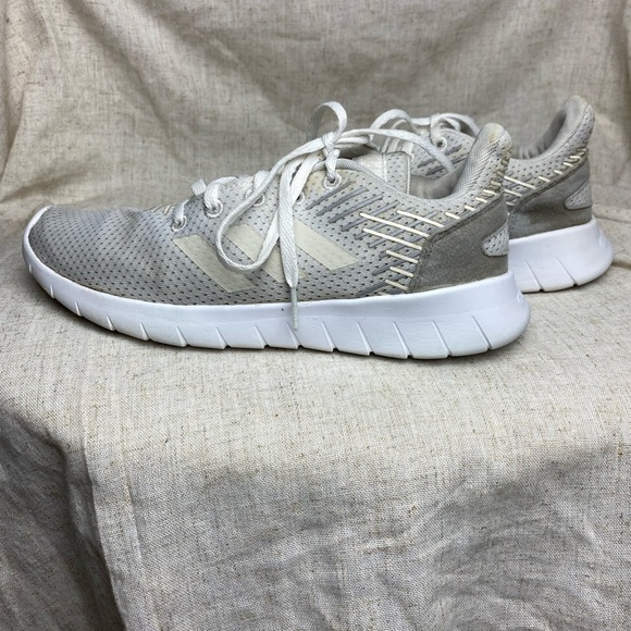 Adidas Cloud White Asweerun Running Shoes Size 6.5 - Picture 8 of 13
